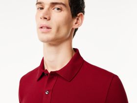 Мужское поло Lacoste L.12.12 приталенного кроя
