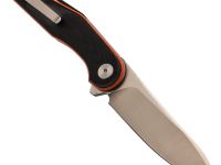 Складной нож Снайпер Техно, сталь N690, рукоять G10 черно-оранжевый