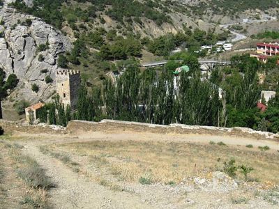 Куртина XIX между Башней № 19 Безымянной и Башней № 20 Угловой