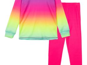 Термокомплект трикотажный для девочек: брюки, толстовка для эпизодического использования