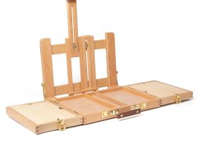 Этюдный ящик FE-L7 для пастели с креплением на фотоштатив, бук