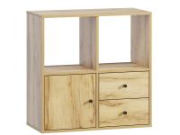 Стеллаж Кейн 6-75x75 Дуб Золотистый