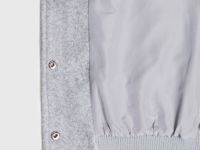 Бомбер для девочек, Серый