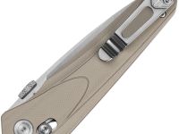 Складной нож Bestech Knives Mothus, сталь 14C28N, рукоять G10, бежевый