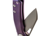 Складной нож Dr.Tech D4281P, сталь M390, рукоять TC4, фиолетовый