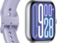 Умные часы Xiaomi REDMI Watch 5 Серебристые, с сиреневым ремешком