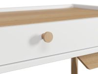 Консоль Торвалль 90x40 Белый/Натуральный