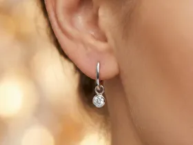 Серьги из белого золота э4712сг08210864