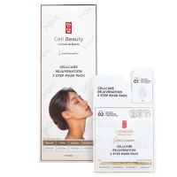 Набор двухфазных масок для лица Cell Beauty Cellcare Rejuvenation 2 Step Mask Cell Beauty Premium 5 шт.