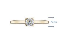 Кольцо из желтого золота э0312кц03220751