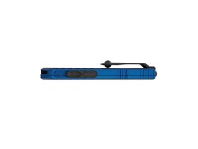 Автоматический нож Microtech Cypher II S/E 1241-1BL, сталь M390MK, рукоять алюминий, синий/черный