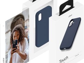 Клип-кейс uBear Touch Mag для Apple iPhone 16 Тёмно-синий