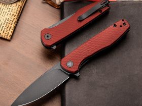 Складной нож Trivisa Hummingbird-RG, сталь 14C28N, рукоять G10