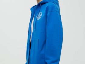 Худи на молнии из хлопка