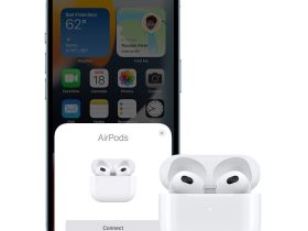 Беспроводная гарнитура Apple AirPods 3 (без беспроводной зарядки чехла) (MPNY3)