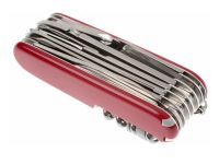 Нож перочинный Victorinox SwissChamp, сталь X55CrMo14, рукоять Cellidor®, красный