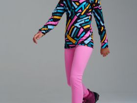 Термокомплект трикотажный для девочек: брюки, толстовка для эпизодического использования