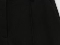 Брюки с шерстью на высокой посадке