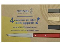 Набор столовых ножей Opinel LOFT N°125, рукоять дерево, нержавеющая сталь