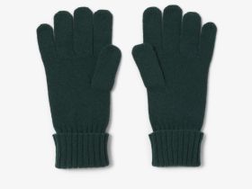 Шерстяные перчатки Lacoste унисекс