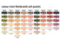 Пастель сухая Talens "Rembrandt" Умбра натуральная 9