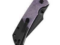 Складной нож Tenable Fenrir, сталь 14C28N, рукоять фиолетовая микарта/алюминий