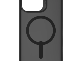 Чехол-накладка Zagg Clear Snap Magsafe для iPhone 14 пластиковый (прозрачно-черный)