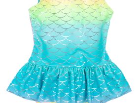 Купальник детский трикотажный для девочек