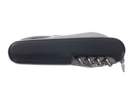 Нож перочинный Stinger FK-K5018-6P 90 мм, 11 функций, черный