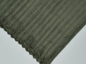 Плед Мягкая полоска/Soft strip, зеленый