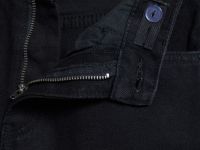 Широкие джинсы с карго-карманами для мальчиков, Черный