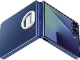 Чехол Samsung Ring Case для Z Flip7 прозрачный