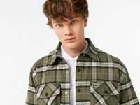 Мужская фланелевая куртка Lacoste