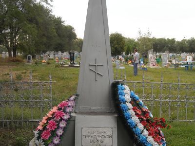 Братская могила красных партизан и советских воинов, погибших в годы гражданской и Великой Отечественной войн