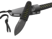 Нож с фиксированным клинком CRKT Akari, сталь 8Cr13MoV, рукоять паракорд