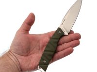 Туристический нож Майор Н, сталь AUS-8, рукоять G-10 хаки