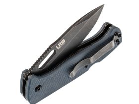 Складной нож Ute 440C BW, серая G10, Kizlyar Supreme