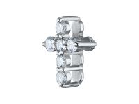 Подвеска из белого золота с бриллиантами э4701пд07210116
