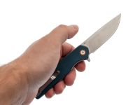 Складной нож Five Knives 19, сталь D2, рукоять микарта, синий