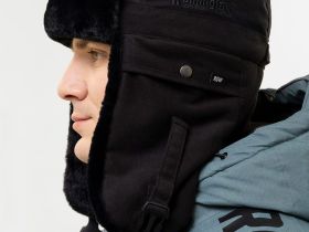 Шапка-ушанка Remington Disguise Black — до -30°C, утеплитель ProHeat