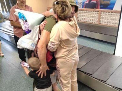 Папа приехал!