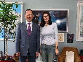 Глава Якутии поздравил «Комсомольскую правду» со 100-летием