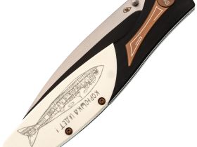 Складной нож Reptilian Корюшка-03-1, сталь VG-10