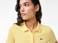 Женское поло Lacoste Slim Fit из органического хлопка