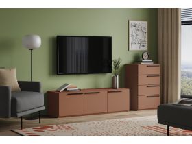 ТВ-тумба Кимбол 140x45 Терракотовый