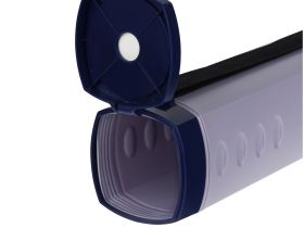 Тубус СТАММ А1, телескопический на ремне, сиреневый