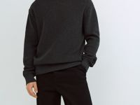 Брюки с эластичным поясом, Черный