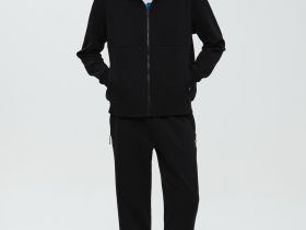 Худи на молнии свободного силуэта