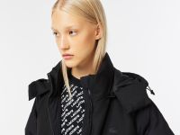 Женская стеганая длинная куртка Lacoste