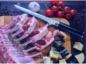 Нож кухонный обвалочный Samura Damascus SD-0063/Y, сталь VG-10/дамаск, рукоять стеклотекстолит